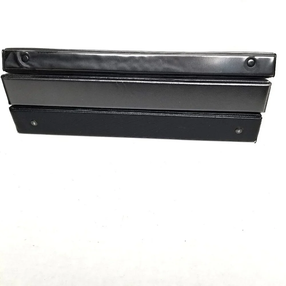 3 Ring Binders Lot Avery Universal Black 1 Inch Half Inch Office School